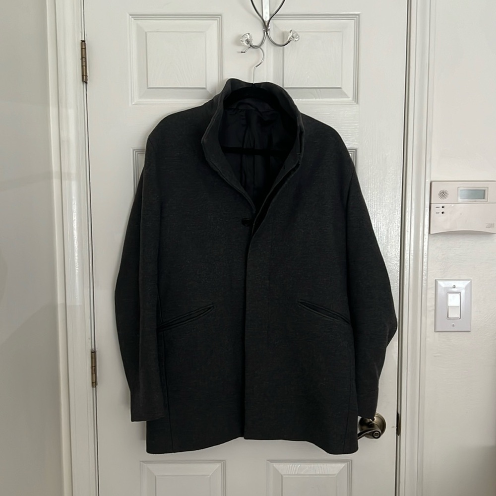 Men’s Theory Wool Peacoat